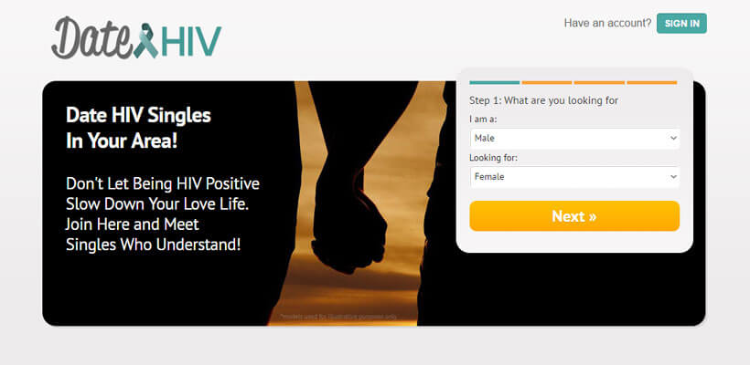 Dating-Website für hiv